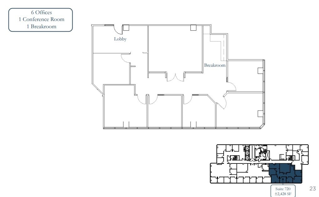 1 Almaden Blvd, San Jose, CA à louer Plan d’étage– Image 1 sur 1