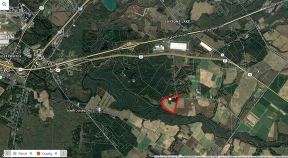 990 Courses Landing Rd, Carneys Point, NJ à vendre Aérien– Image 1 sur 2