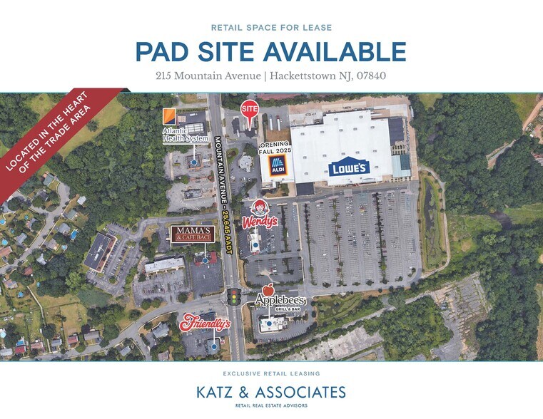 215 Mountain Ave, Hackettstown, NJ à louer - Photo de l’immeuble – Image 1 sur 8