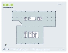 909 Fannin St, Houston, TX à louer Plan d’étage– Image 1 sur 1