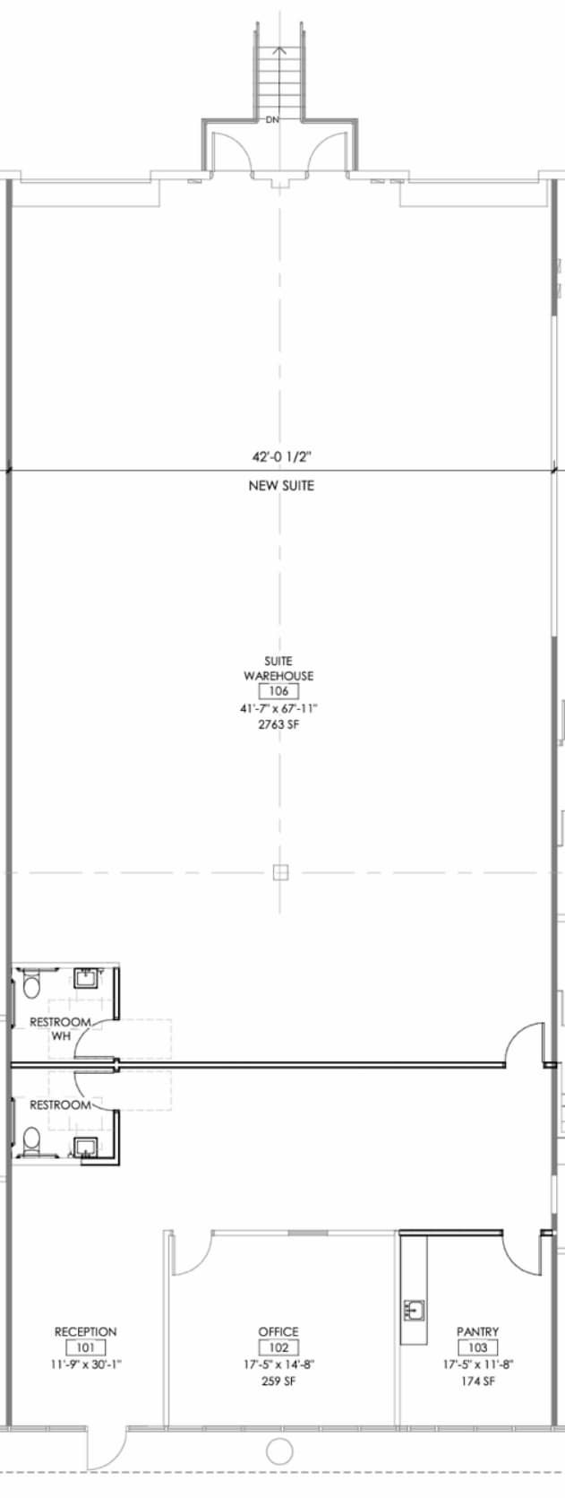 2880 N Scherer Dr, Saint Petersburg, FL à louer Plan d’étage– Image 1 sur 1