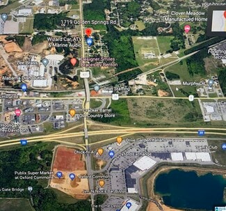 Plus de détails pour 1719 Golden Springs Rd, Anniston, AL - Terrain à vendre