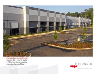 Plus de détails pour 2955 Forsyth Commerce Way, Cumming, GA - Industriel/Logistique à louer