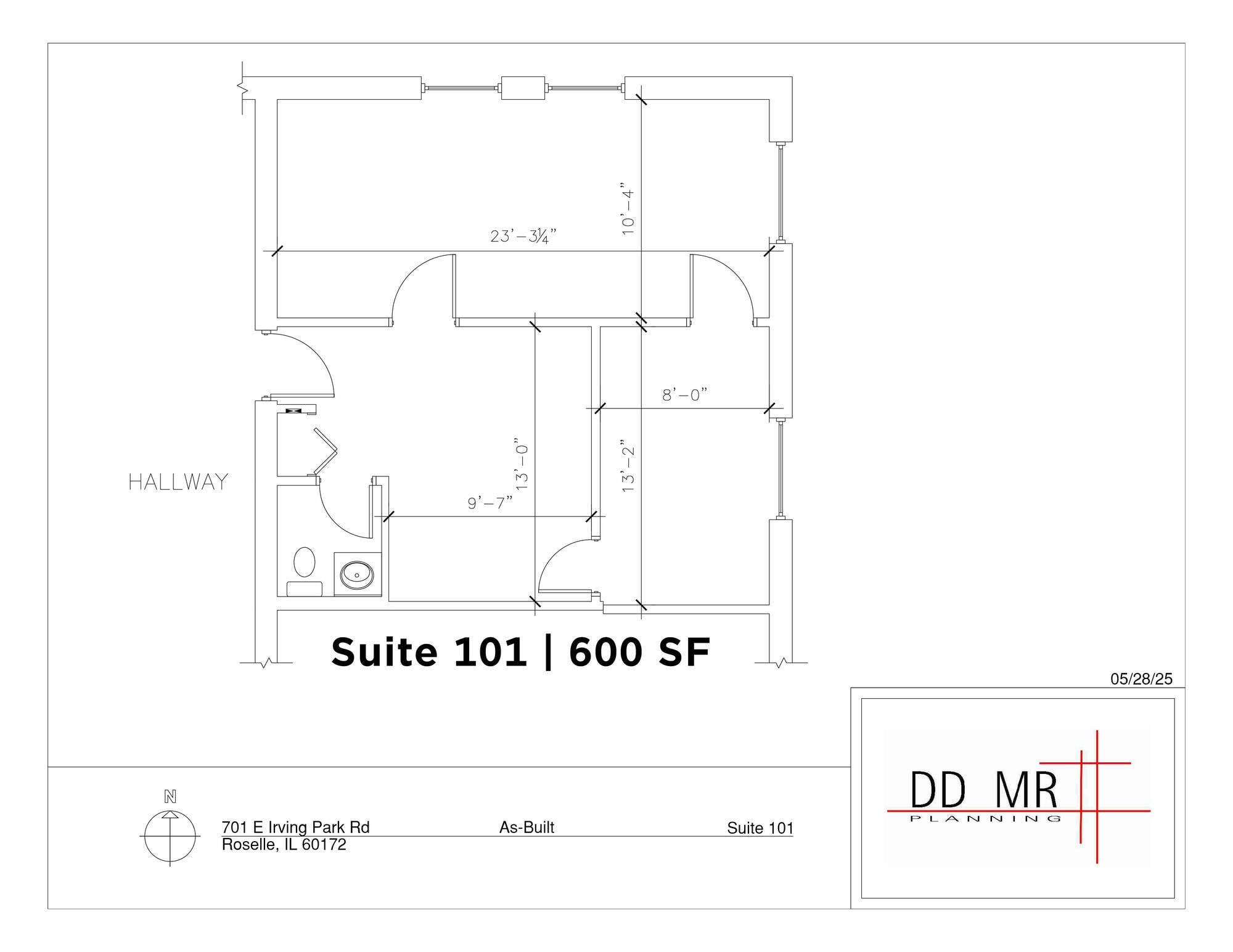 701 E Irving Park Rd, Roselle, IL à louer Plan d’étage– Image 1 sur 1