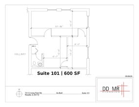 701 E Irving Park Rd, Roselle, IL à louer Plan d’étage– Image 1 sur 1