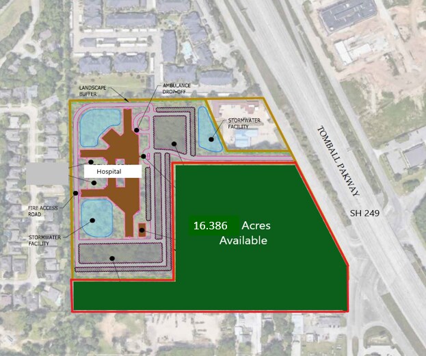 Perry Rd, Houston, TX à vendre - Plan cadastral – Image 1 sur 1