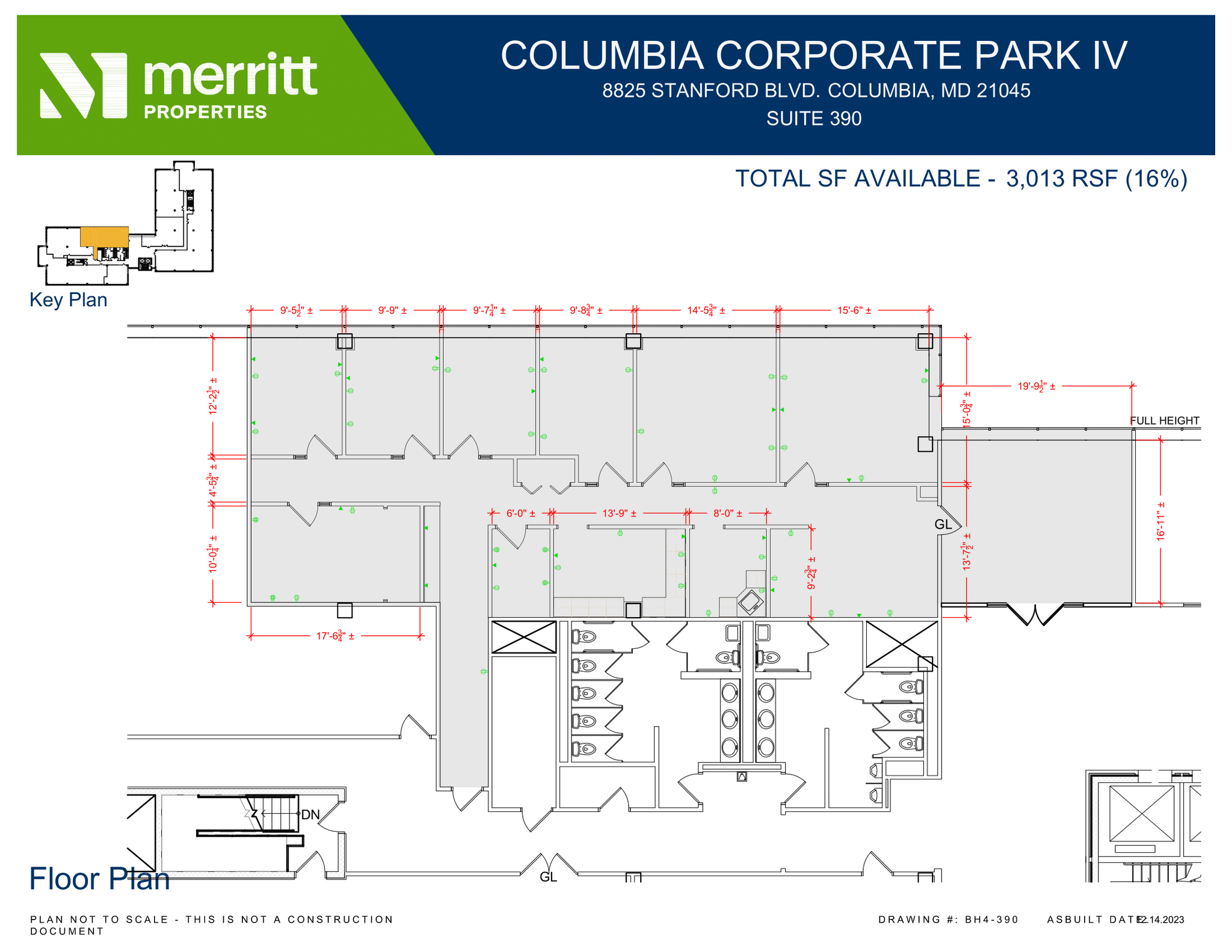 8830 Stanford Blvd, Columbia, MD à louer Plan d’étage– Image 1 sur 1
