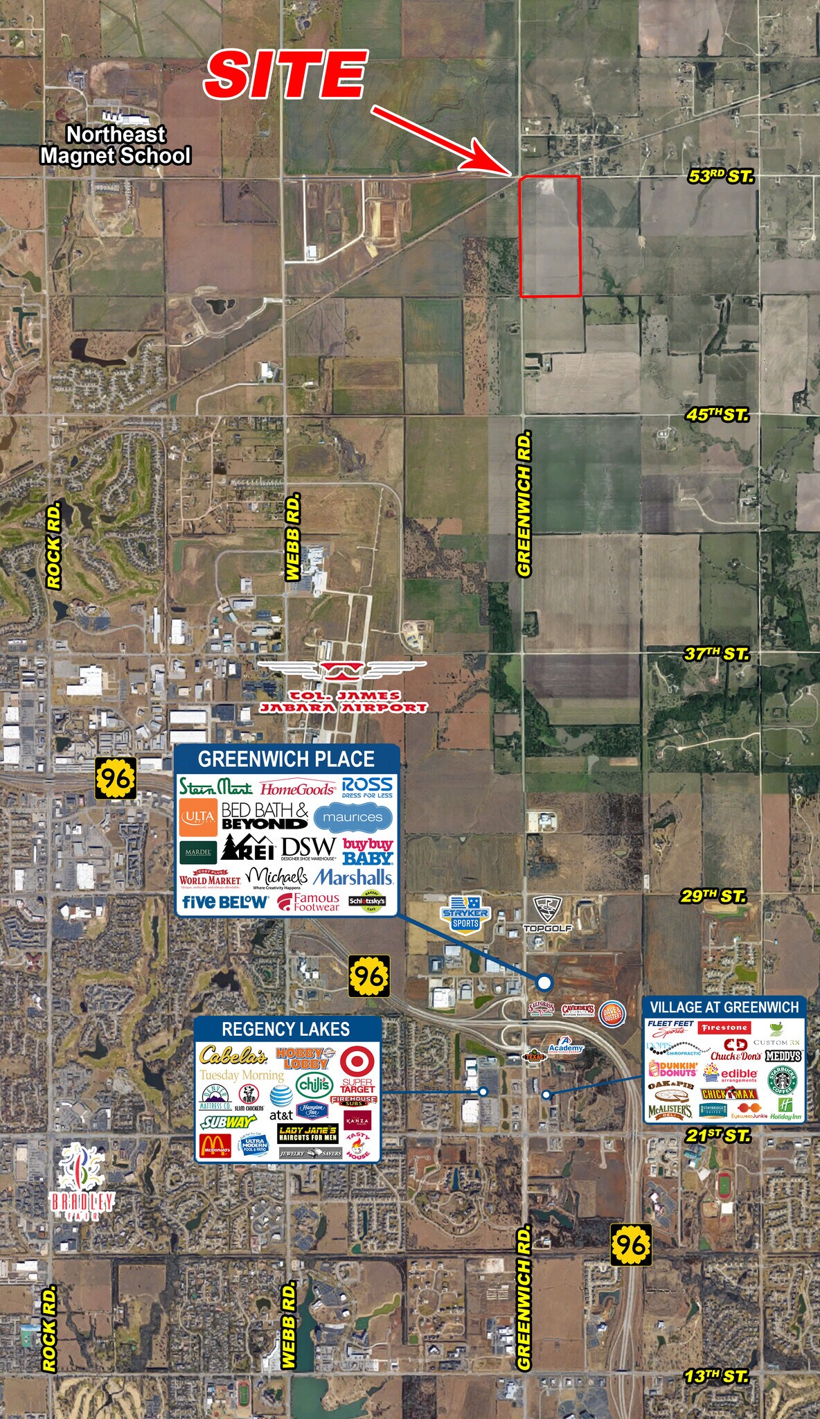 SEC 53rd & Greenwich Rd., Bel Aire, KS à vendre Photo de l’immeuble– Image 1 sur 5