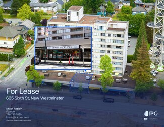 Plus de détails pour 631 Sixth St, New Westminster, BC - Local commercial à louer