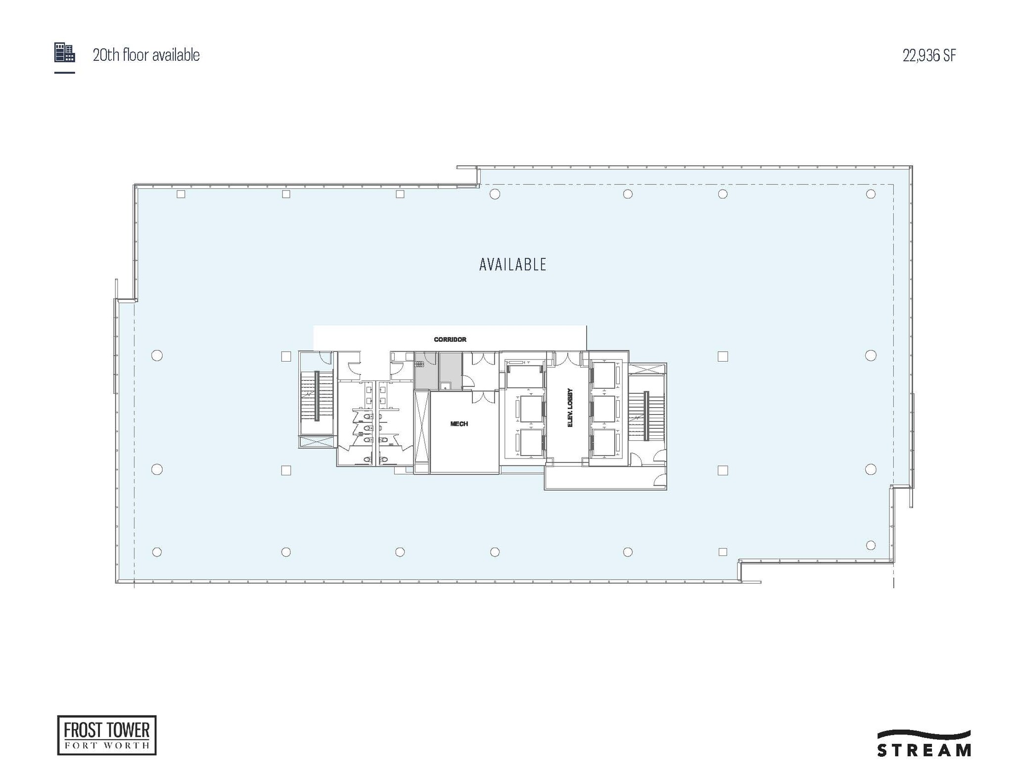 640 Taylor St, Fort Worth, TX à louer Plan d’étage– Image 1 sur 1