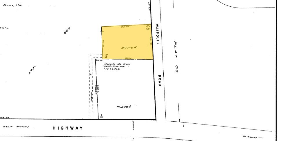 4531 Pouli Rd, Kapaa, HI à louer - Plan cadastral – Image 2 sur 22