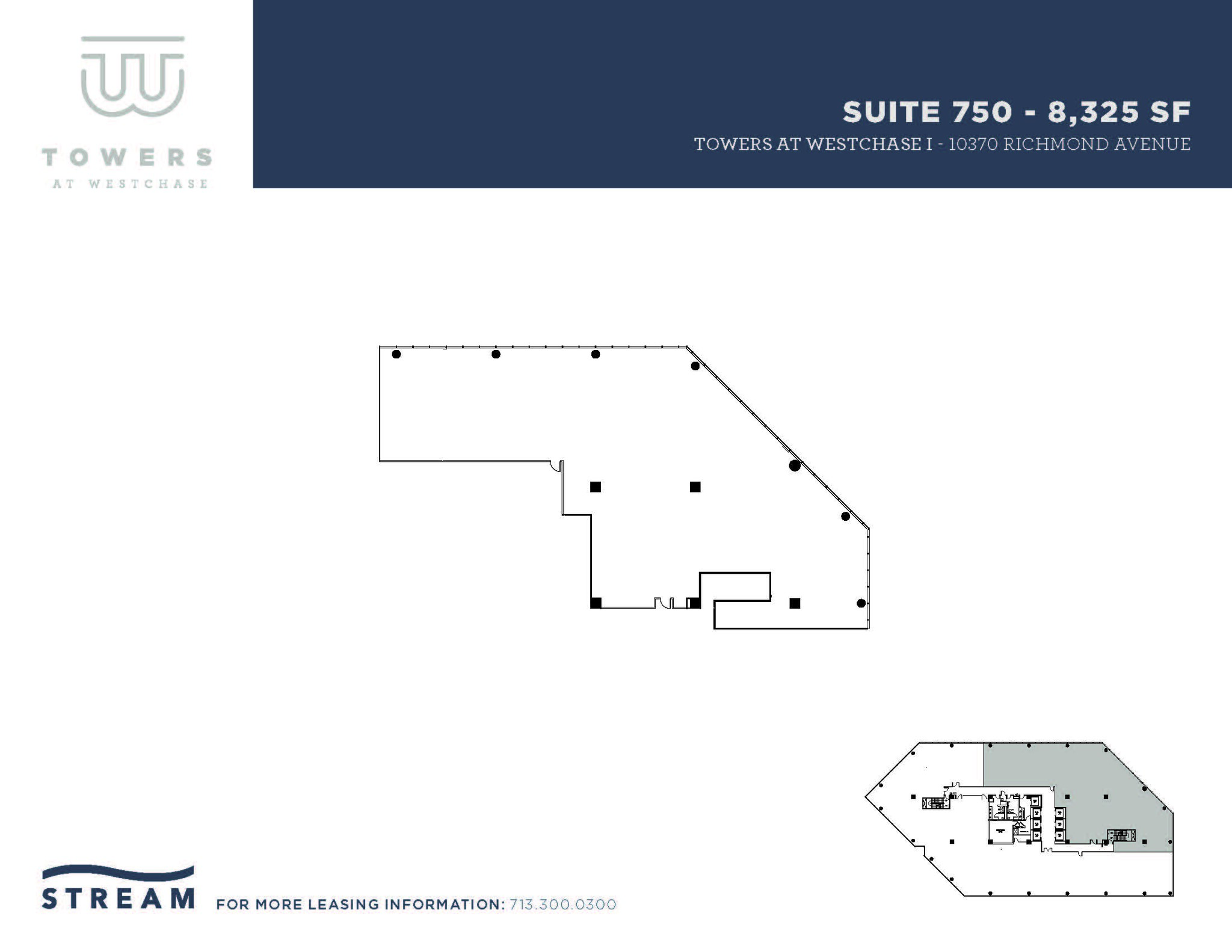 10370 Richmond Ave, Houston, TX à louer Plan d’étage– Image 1 sur 1
