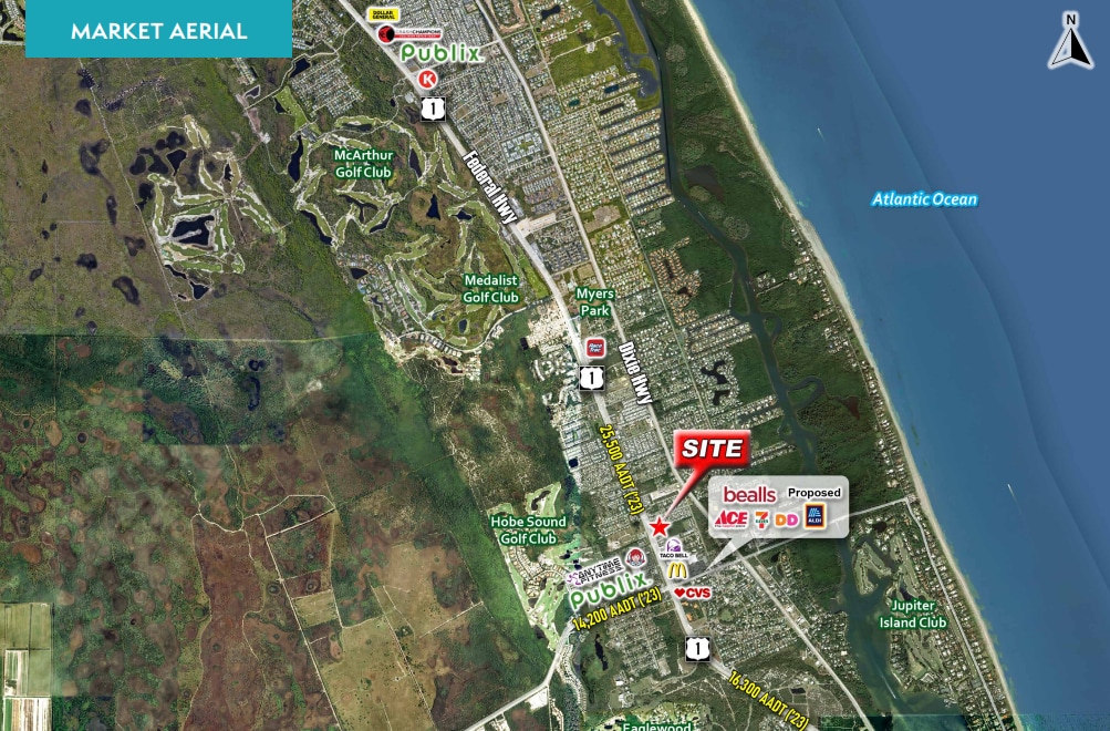 11525 SE Federal Hwy, Hobe Sound, FL à vendre Aérien– Image 1 sur 5
