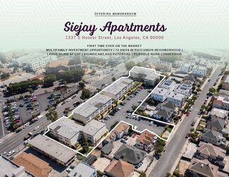 Plus de détails pour 1337 S Hoover St, Los Angeles, CA - Logement à vendre