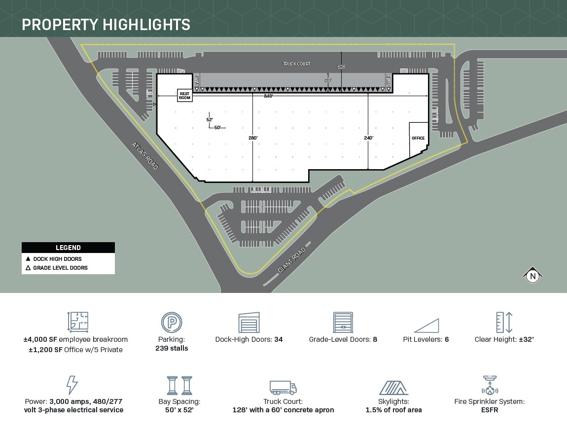 6015 Giant Hwy, Richmond, CA à louer Plan de site– Image 1 sur 1