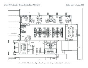 17550 N Perimeter Dr, Scottsdale, AZ à louer Plan d’étage– Image 2 sur 12