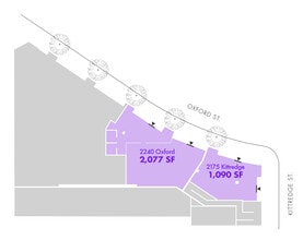 2175 Kittredge St, Berkeley, CA à louer Plan d’étage– Image 2 sur 2