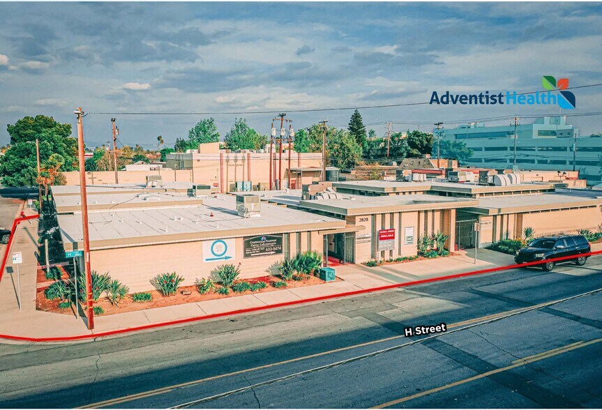2828 H St, Bakersfield, CA à louer - Photo de l’immeuble – Image 1 sur 8