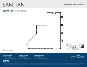 3200 W Ray Rd, Chandler, AZ à louer Plan d’étage– Image 1 sur 1