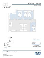 8383 Wilshire Blvd, Beverly Hills, CA à louer Plan d’étage– Image 1 sur 1