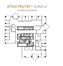 10104 103rd Ave NW, Edmonton, AB à louer Plan d’étage– Image 1 sur 1