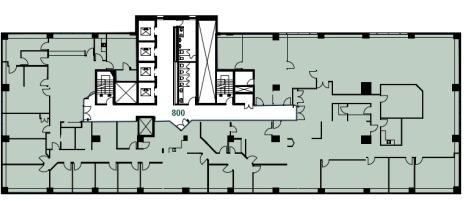 1010 Rue Sherbrooke O, Montréal, QC à louer Plan d’étage– Image 1 sur 1