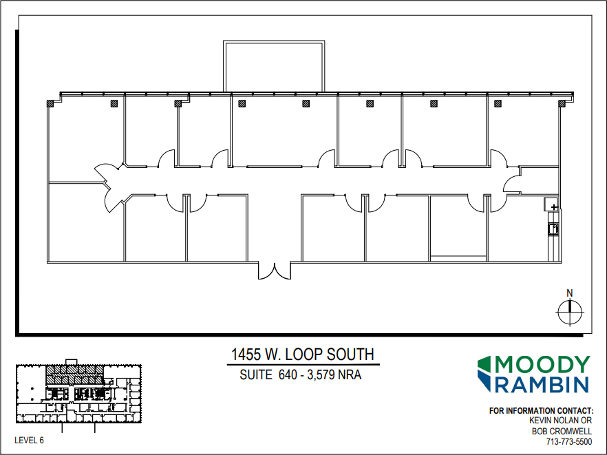 1455 West Loop S, Houston, TX à louer Plan d’étage– Image 1 sur 1
