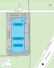 16501-16509 Trojan Way, La Mirada, CA à louer Plan de site– Image 1 sur 1