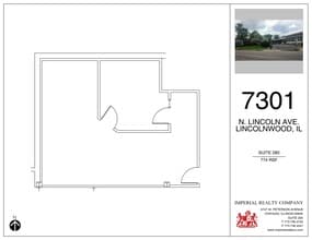 7301-7337 N Lincoln Ave, Lincolnwood, IL à louer Plan de site– Image 1 sur 1