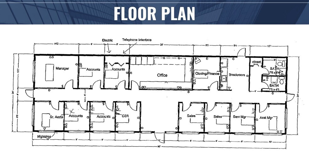 1140 N Main St, Paris, TX à vendre - Plan d’étage – Image 3 sur 5