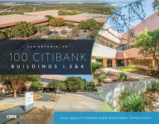 Plus de détails pour 100 Citibank Dr, San Antonio, TX - Bureau à vendre