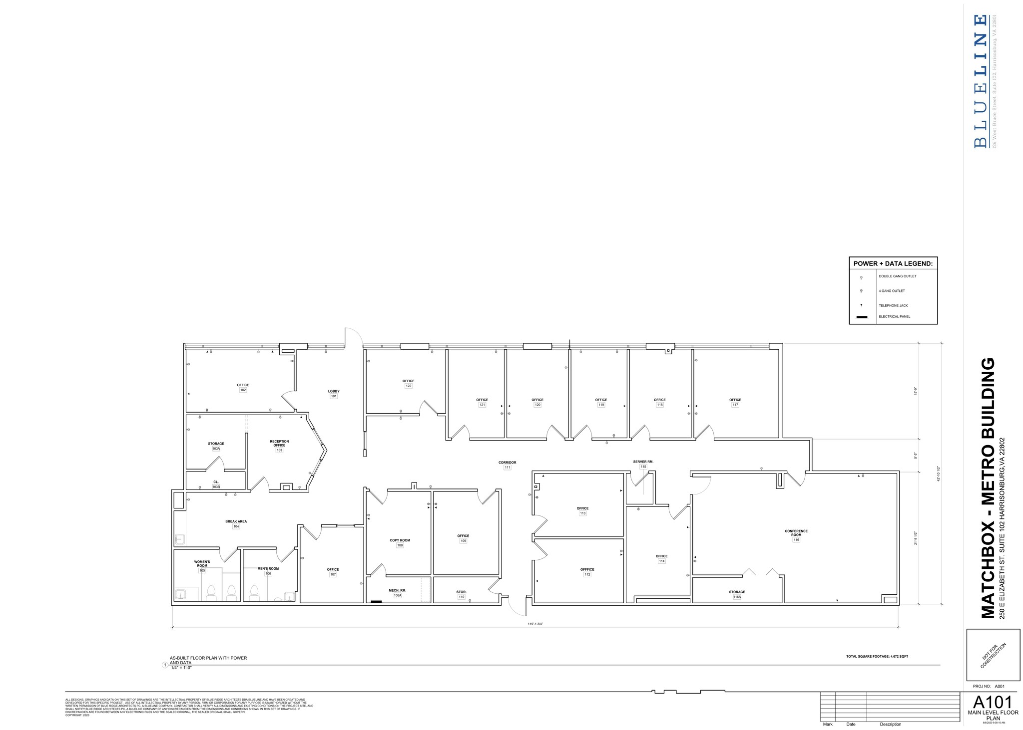 250 E Elizabeth St, Harrisonburg, VA à louer Plan de site– Image 1 sur 45