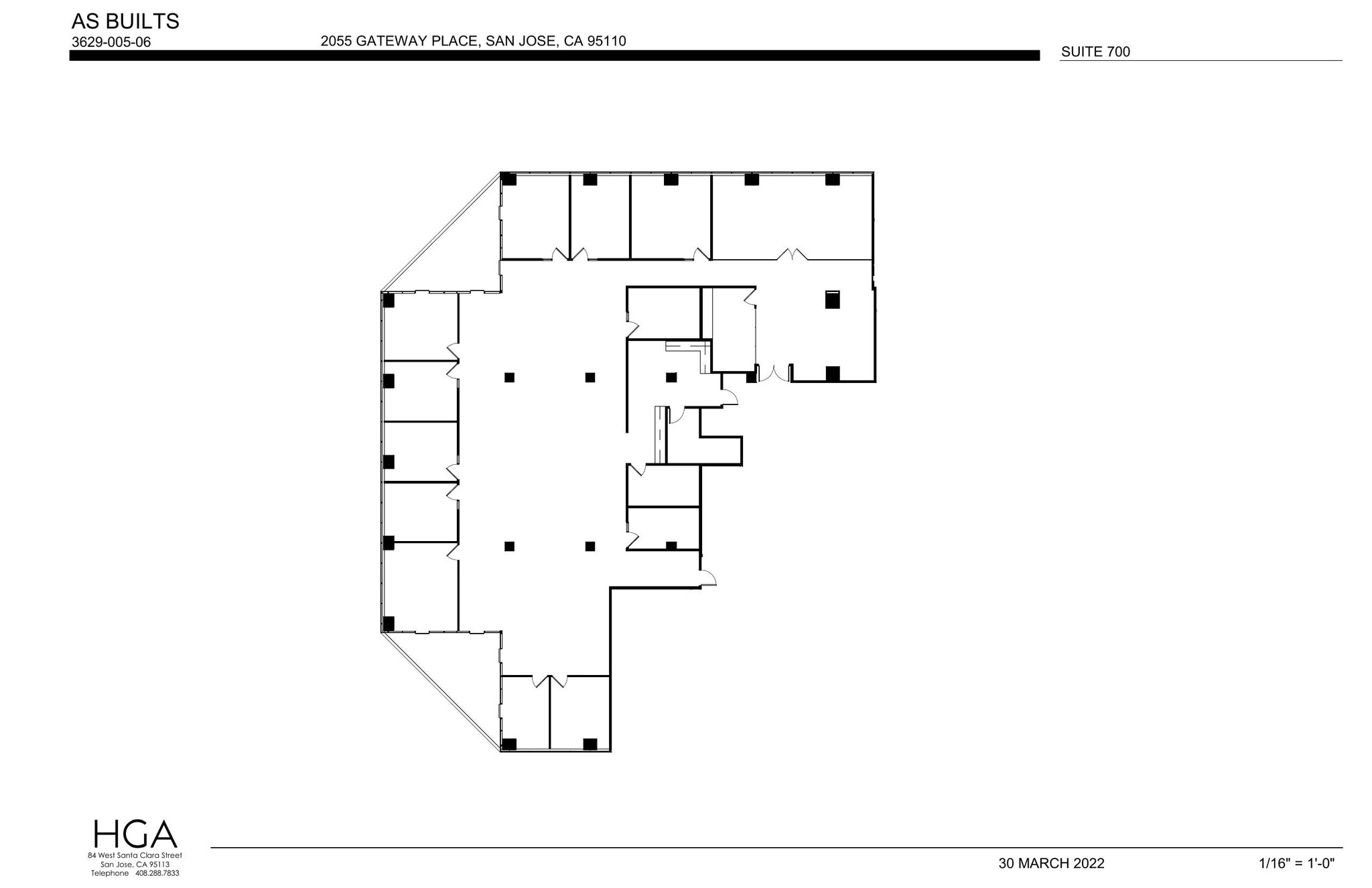 2033 Gateway Pl, San Jose, CA à louer Plan d’étage– Image 1 sur 1