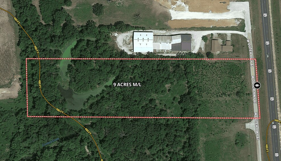W Outer 61, Moscow Mills, MO à vendre - Aérien – Image 2 sur 2