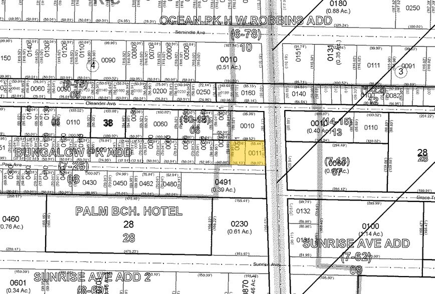 172 N County Rd, Palm Beach, FL à vendre - Plan cadastral – Image 2 sur 38