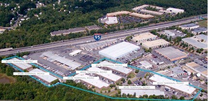 8536 Terminal Rd, Lorton, VA - VUE AÉRIENNE  vue de carte - Image1