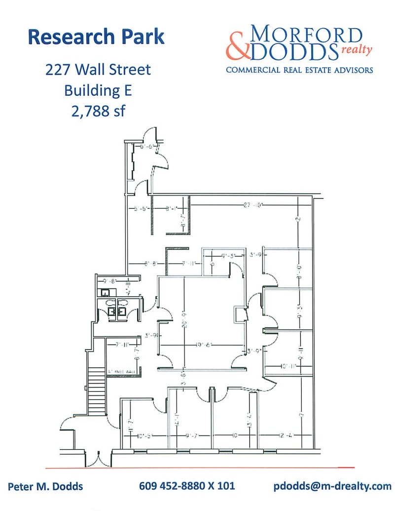 201-250 Wall St, Princeton, NJ à louer Plan d’étage– Image 1 sur 1