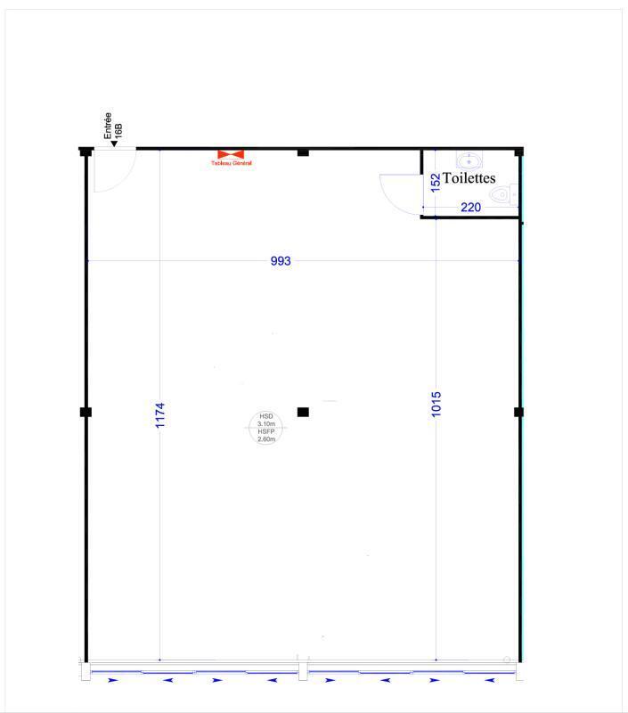 Bureau dans Biot à louer Plan d’étage– Image 1 sur 6