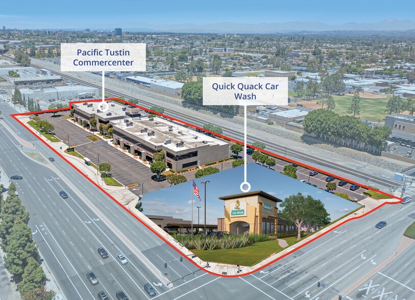 Pacific Tustin Commercenter portefeuille de 3 biens à vendre sur LoopNet.fr - Aérien – Image 3 sur 8