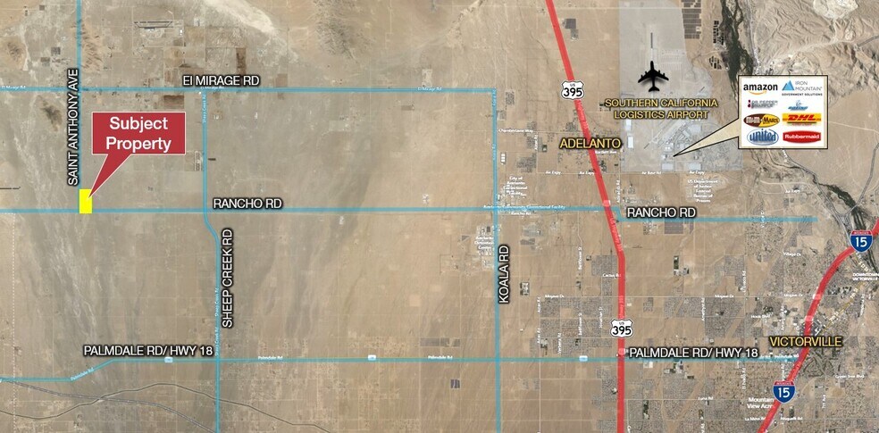 01 Rancho Rd, Adelanto, CA à vendre - Photo principale – Image 1 sur 7