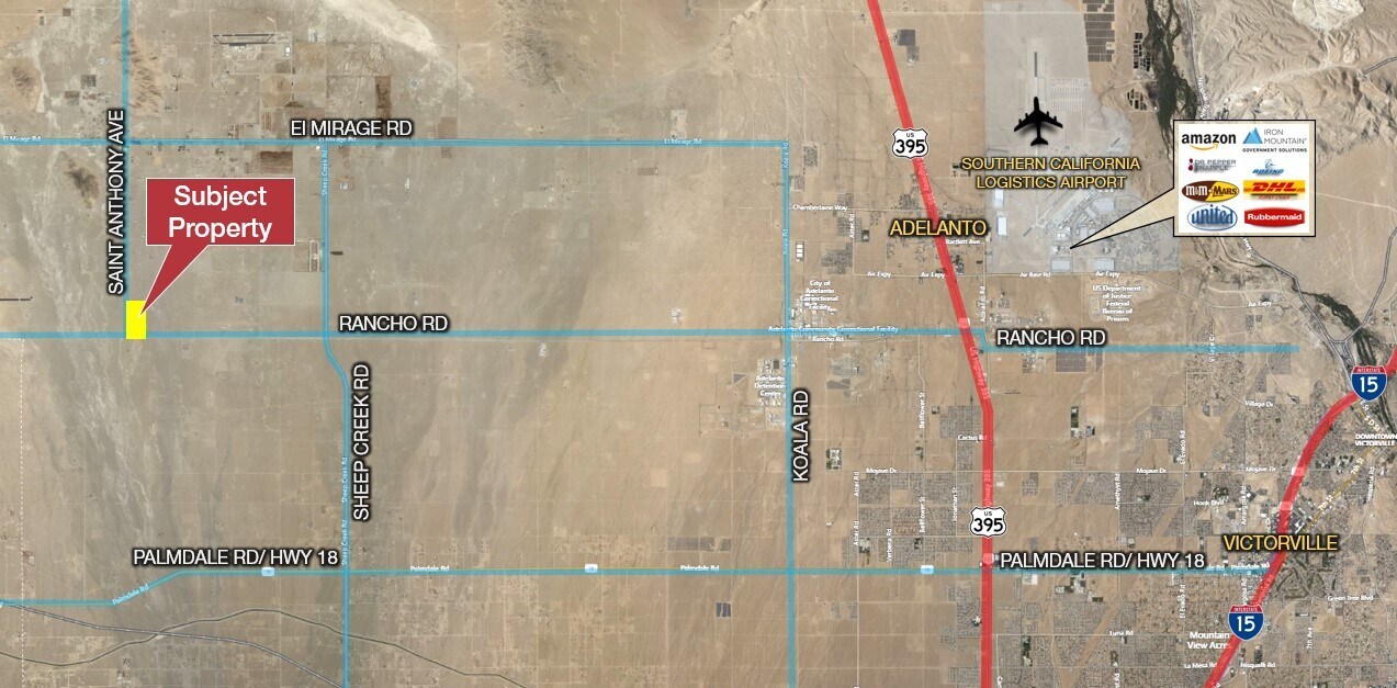 01 Rancho Rd, Adelanto, CA à vendre Photo principale– Image 1 sur 8
