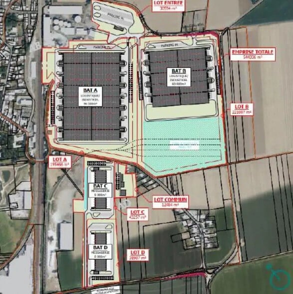 Industriel/Logistique dans Toury à louer - Photo de l’immeuble – Image 1 sur 2