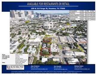 Plus de détails pour 215 Fargo St, Houston, TX - Bureau à louer