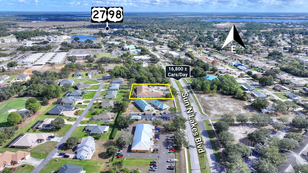 4840-4852 Sun N Lake Blvd, Sebring, FL à louer - Aérien – Image 3 sur 13