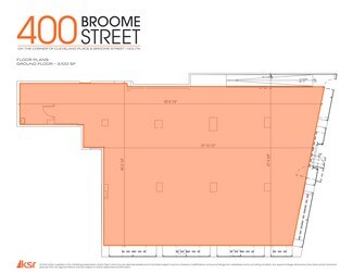 Plus de détails pour 400 Broome St, New York, NY - Local commercial à louer