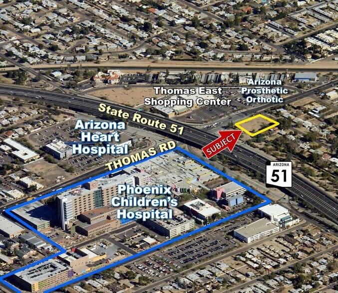 2033 E Thomas Rd, Phoenix, AZ à vendre - Photo principale – Image 1 sur 6