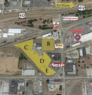 Plus de détails pour Adams & Morrow Rd, Sand Springs, OK - Terrain à vendre