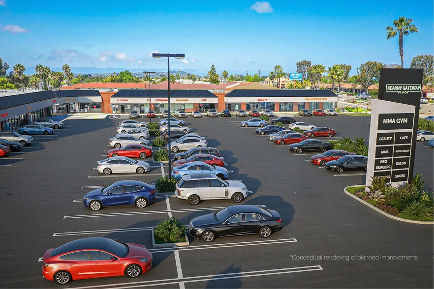 5487-5597 Clairemont Mesa Blvd, San Diego, CA à louer - Photo de l’immeuble – Image 2 sur 7