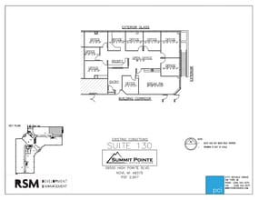 39500 High Pointe Blvd, Novi, MI à louer Plan d’étage– Image 1 sur 1