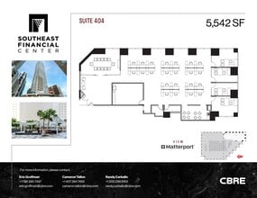 200 S Biscayne Blvd, Miami, FL à louer Plan de site– Image 1 sur 11